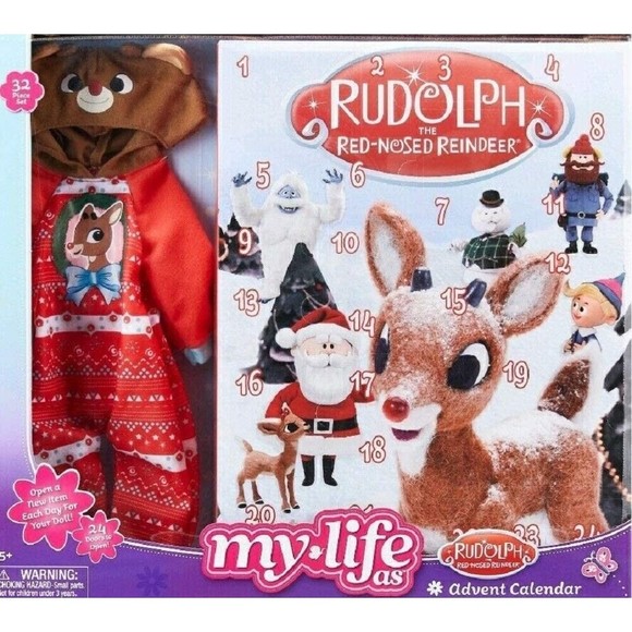 My Life As Toys My Life As Rudolph Red Nosed Reindeer Doll Outfit